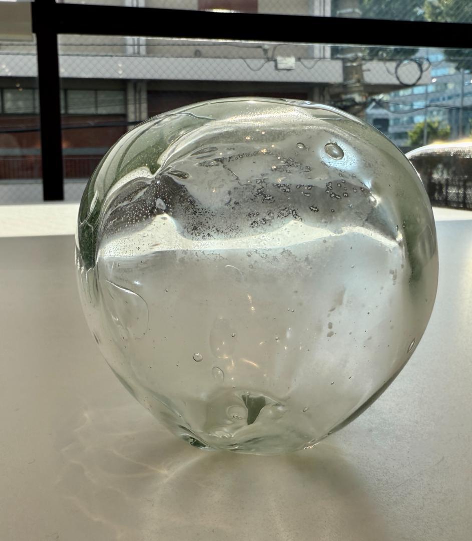 おおやぶみよ ガラスボールオブジェA