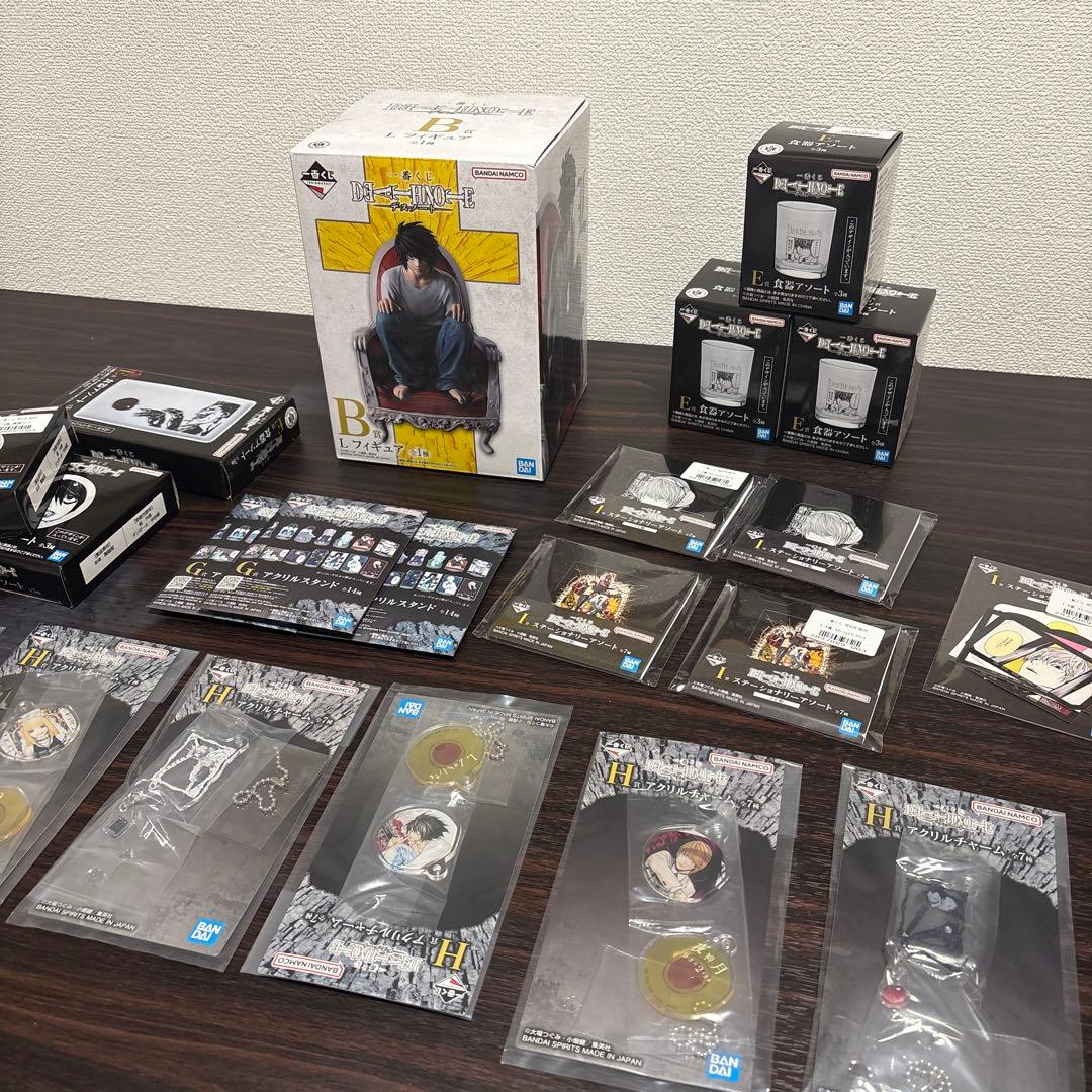 デスノート 一番くじ まとめ売り B賞 E賞 食器 その他 L フィギュア