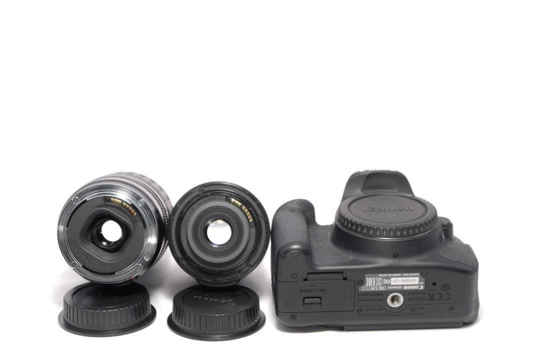 ✨スポーツ撮影に最適✨スマホ転送✨CANON KISS X7i　Wレンズ