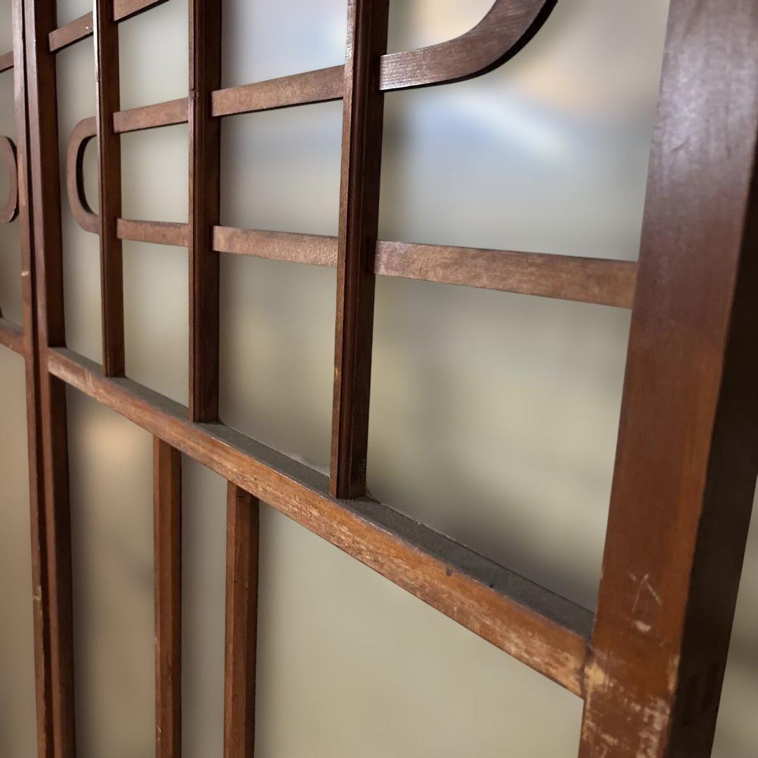 和風木製引き戸 古民家