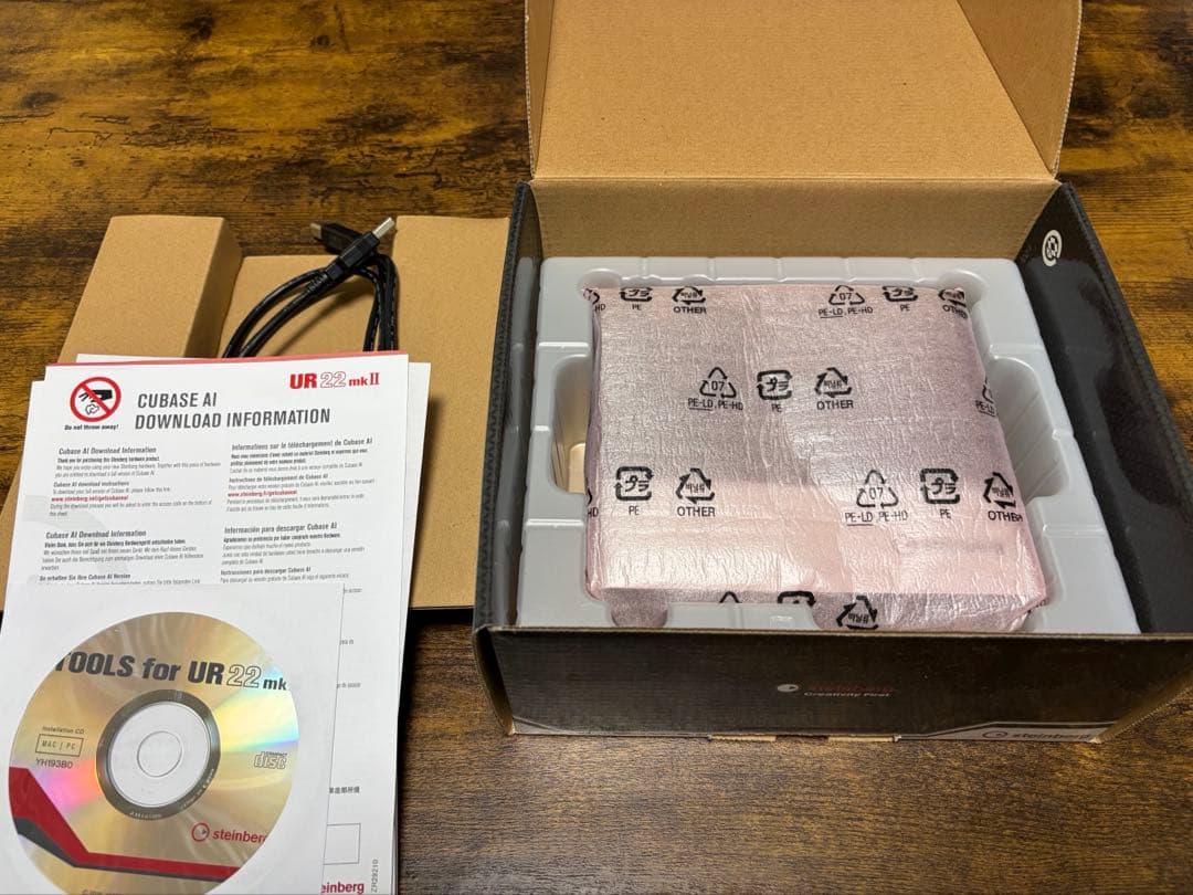 Steinberg UR 22 mk II USBオーディオインターフェイス