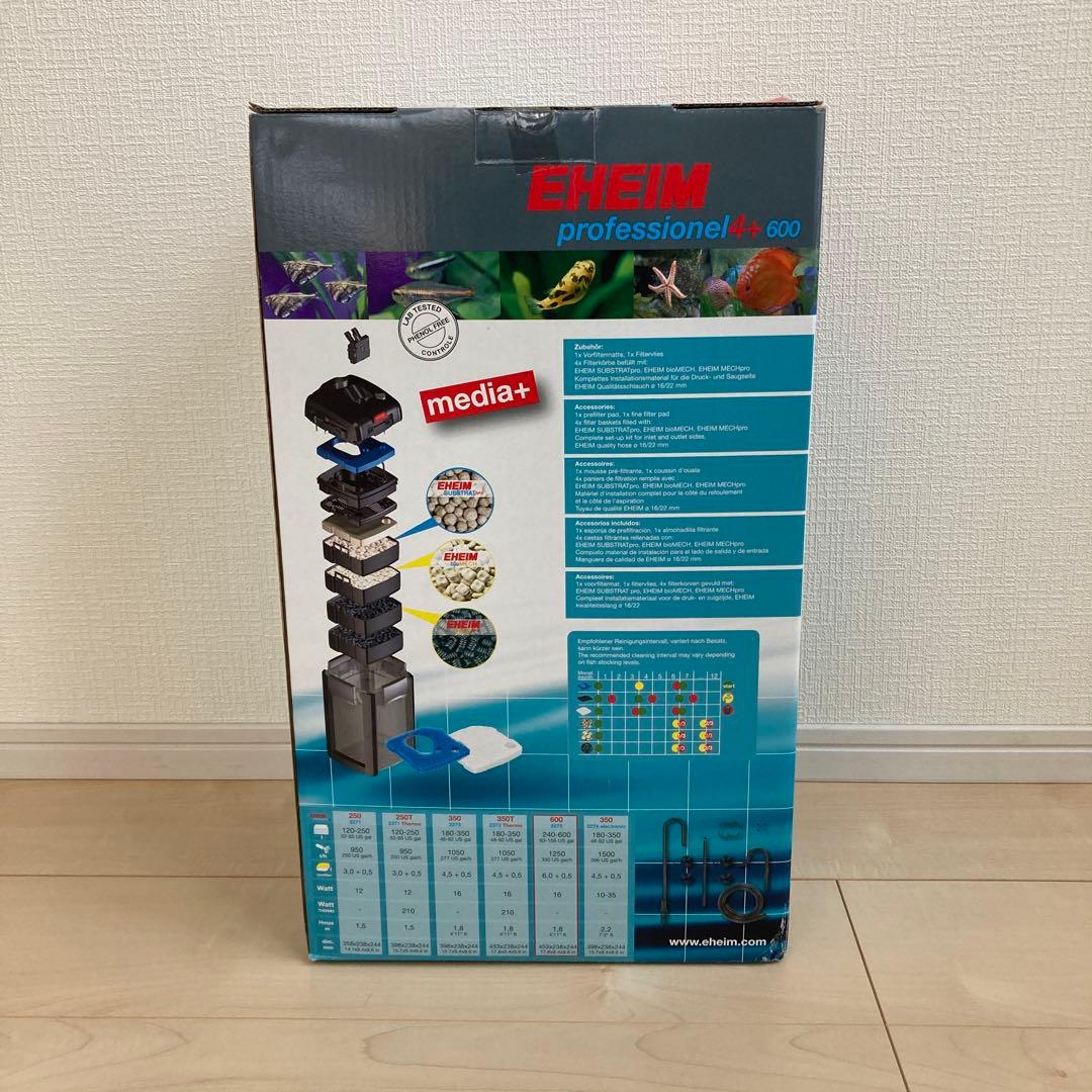 新品未使用 EHEIM プロフェッショナル4 2275 60Hz 外部フィルター