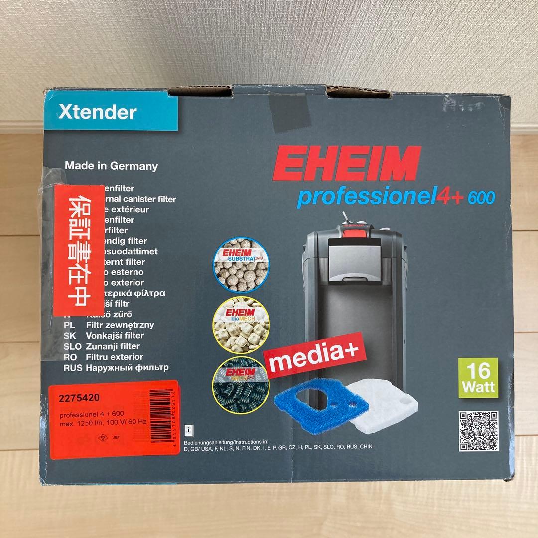新品未使用 EHEIM プロフェッショナル4 2275 60Hz 外部フィルター