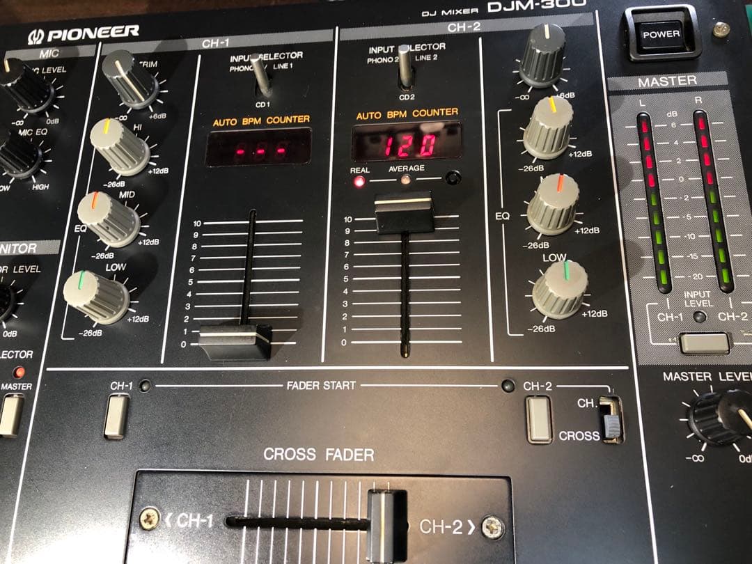pioneer dj パイオニア　DJM-300 縦フェーダー汎用新品