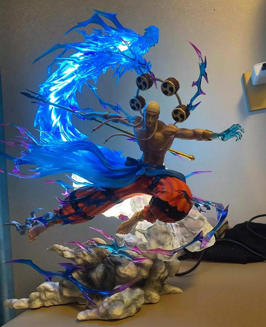 ワンピース 神 エネル ゴッド フィギュア ガレージキット popスケール