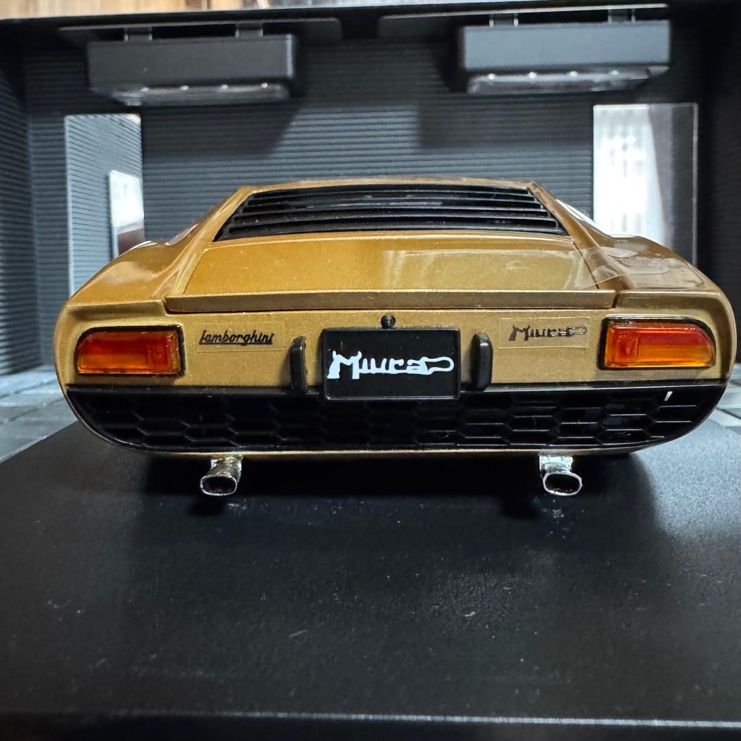 絶版未展示品 京商 1/18ランボルギーニ ミウラ P400 Gold