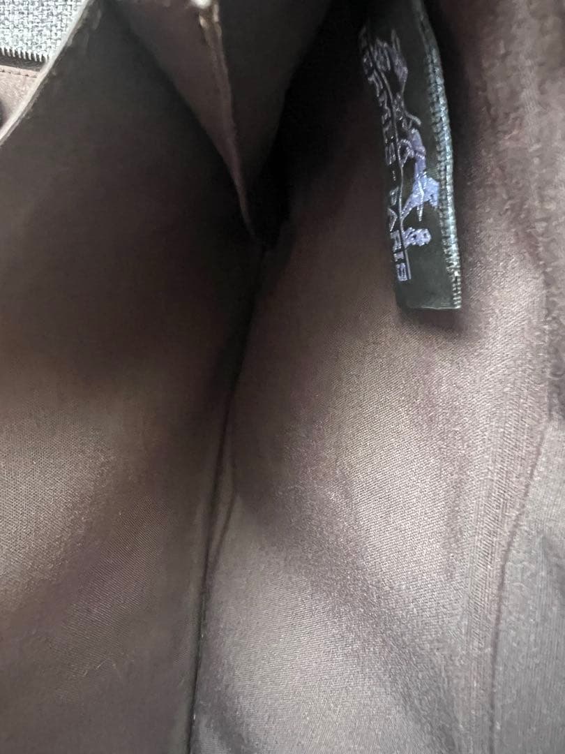 HERMESエールライン パース　ラウンドファスナー 長財布 パスポートケース