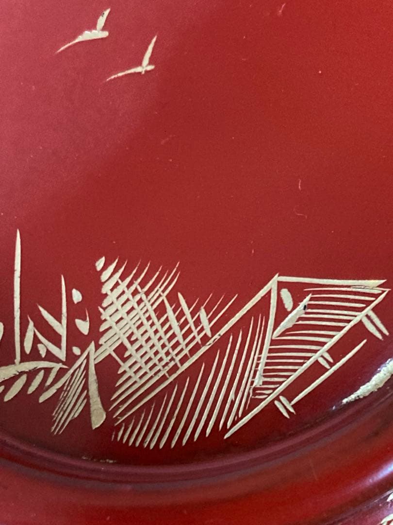 再度大幅に値下げ！昭和レトロ根來塗り菓子椀20客