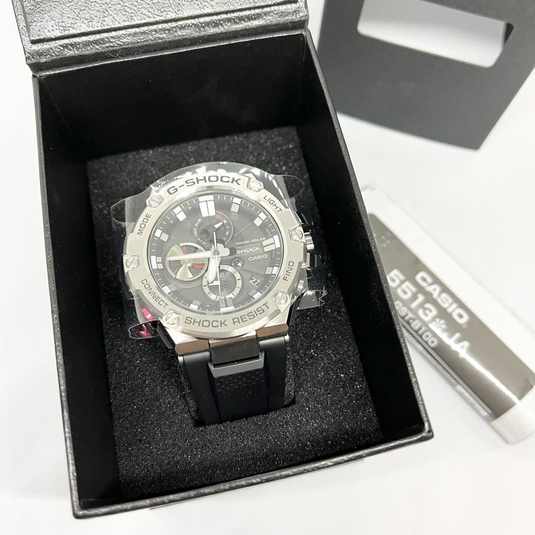 新品　カシオ G-SHOCK G-Steel GST-B100-1AJF