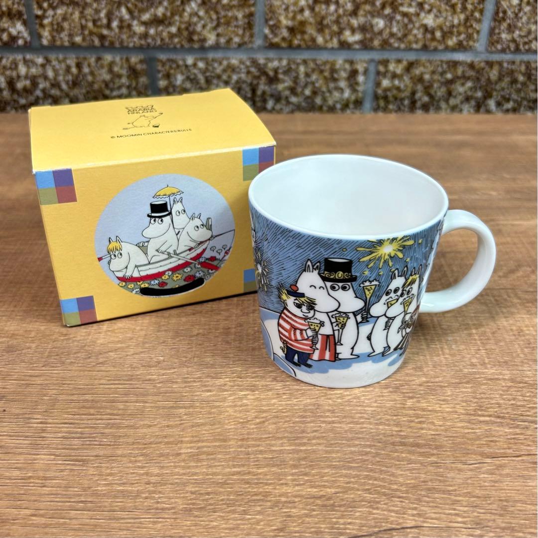 未使用 ARABIA ムーミン ミレニアム マグカップ 2000年 箱 アラビア