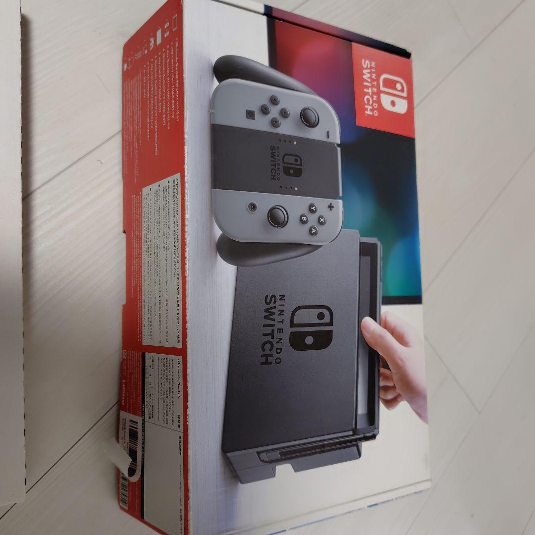 Nintendo Switch 本体 グレー ジョイコン付き　※購入予定者あり