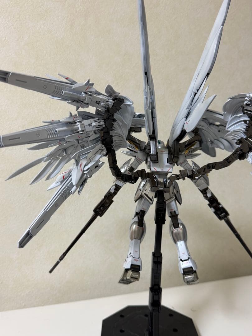 【完成品】MGウイングガンダムゼロEWver.Kaスノーホワイトプレリュード