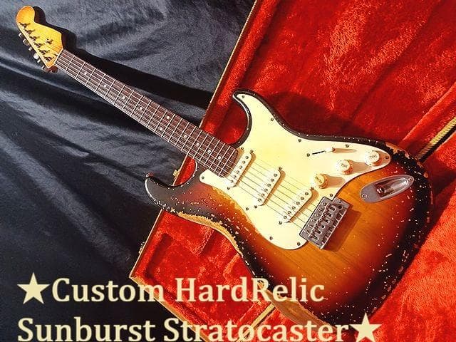 ★Custom HardRelic Sunburst Stratocaster★