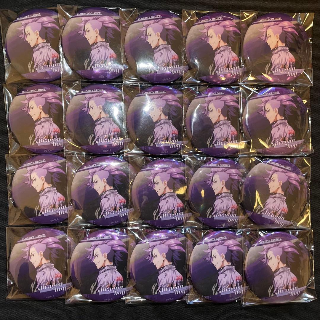 TO BE HERO X 場面写ホログラム缶バッジ 梁龍 20個