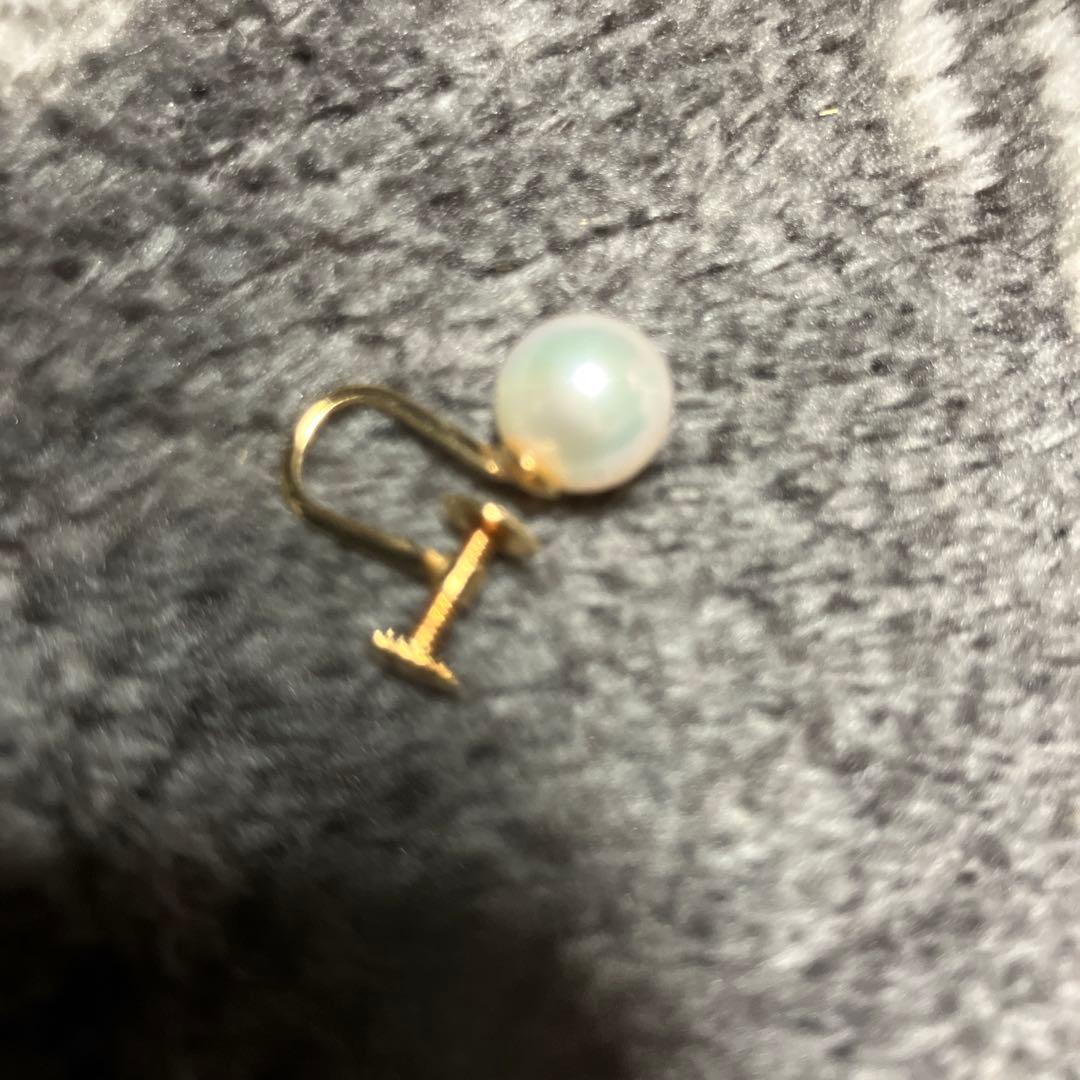 パール スタッドピアス ホワイト