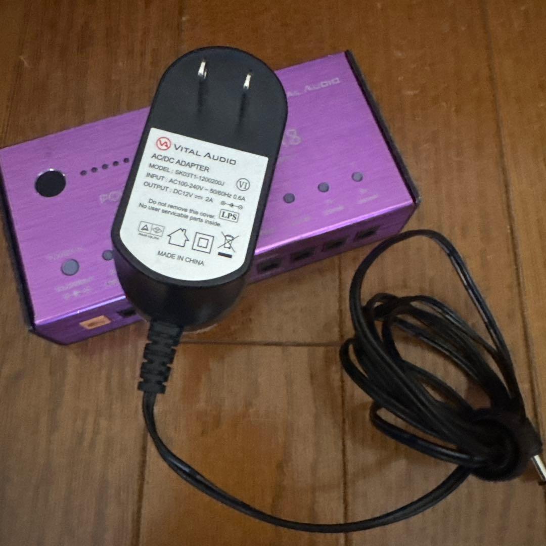 中古　vitalaudio VA-R8 パワーサプライ　充電式