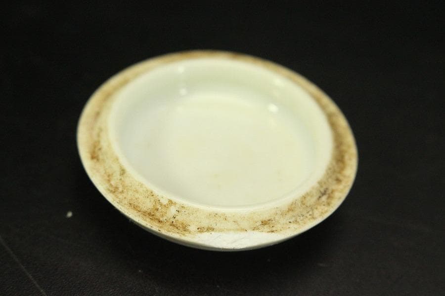 中国美術 色絵 女人紋 筆架 香合 六件 朱塗盆 文房四宝 まとめて(A726)