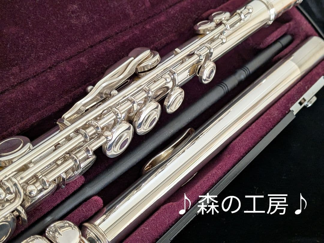 中古フルート専門店‼️リップ銀製‼️ヤマハフルート YFL211PS 後期Eメカ