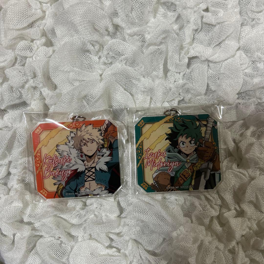 僕のヒーローアカデミア　ヒロアカ　十傑　ねんどろいど　爆豪勝己　緑谷出久　特典