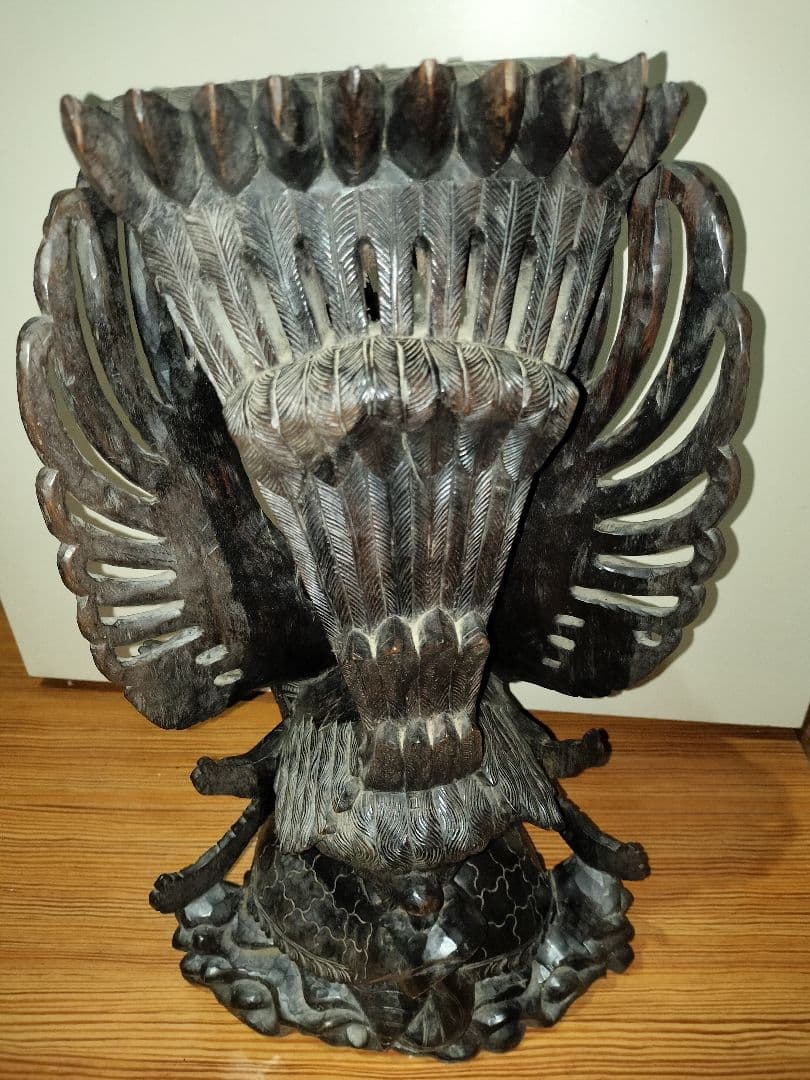 ガルーダとウイショタ神 オブジェ アンティーク アジアン