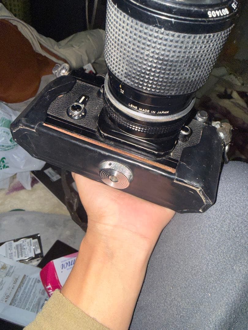 Nikon FE フィルムカメラ 動作OK レンズ付 ジャンク扱い