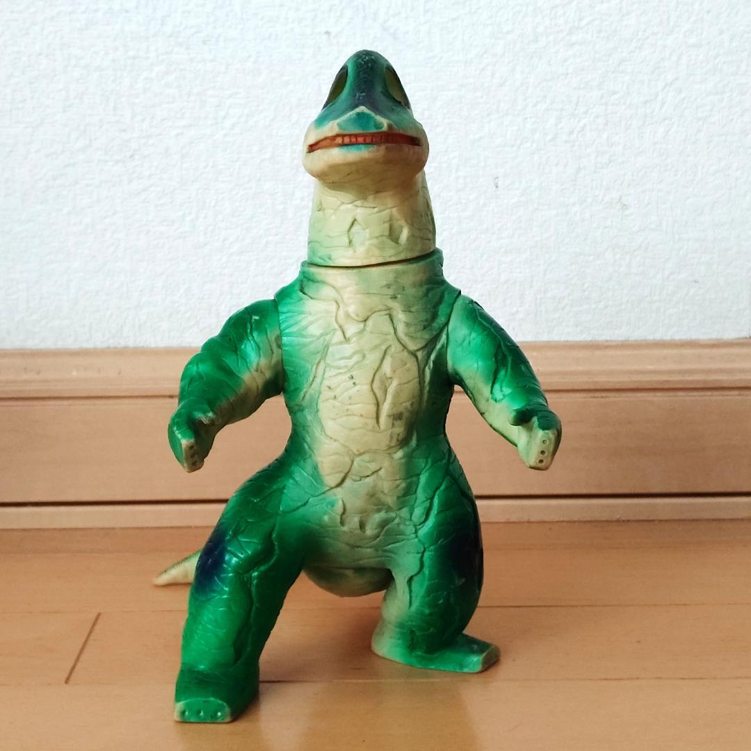 【ジャンク】 ブルマァク エレキング ソフビ 当時物 ウルトラセブン