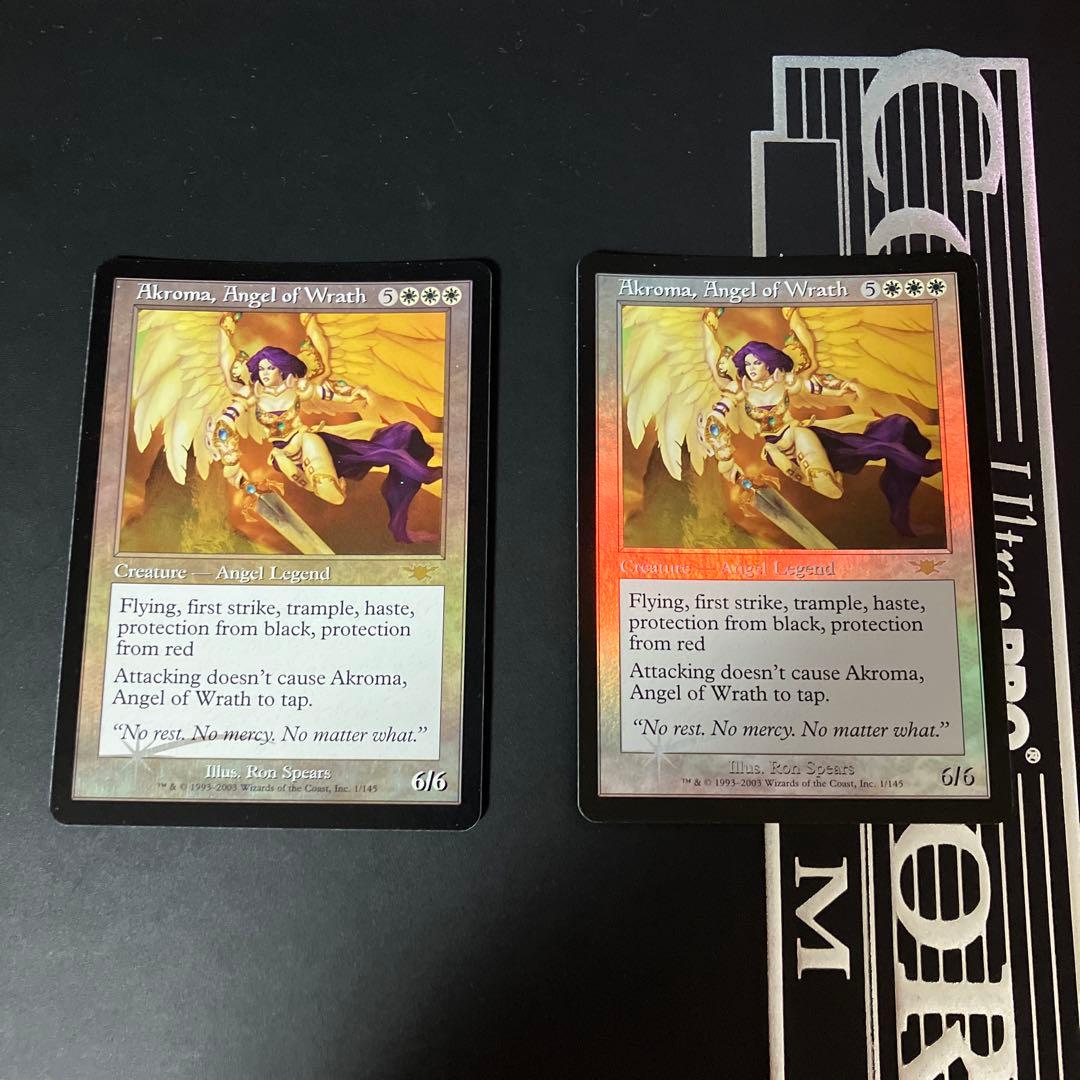 【初版Foil】 MTG 怒りの天使アクローマ　英語版　LGN　2枚セット