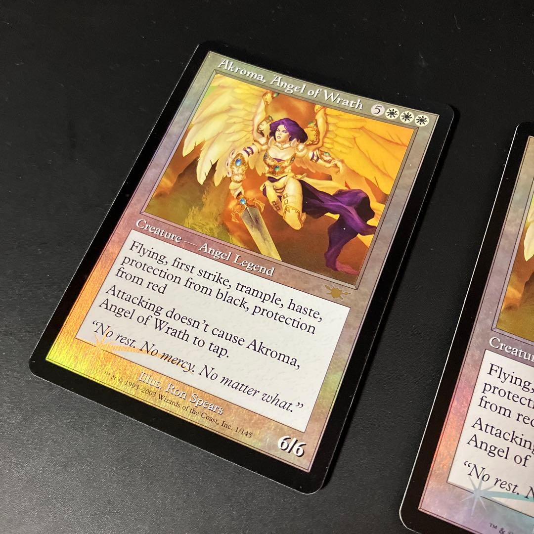 【初版Foil】 MTG 怒りの天使アクローマ　英語版　LGN　2枚セット