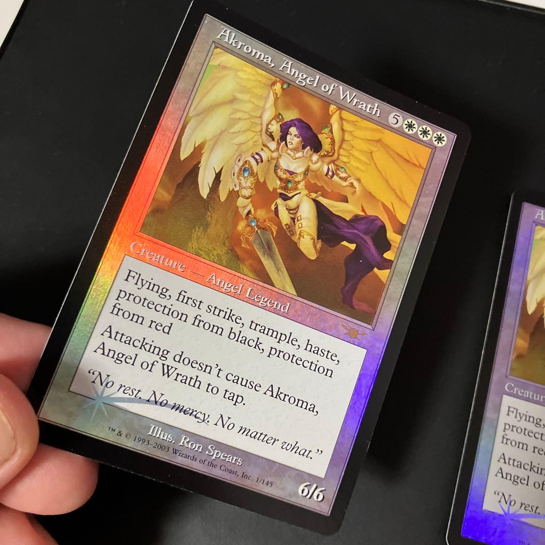 【初版Foil】 MTG 怒りの天使アクローマ　英語版　LGN　2枚セット