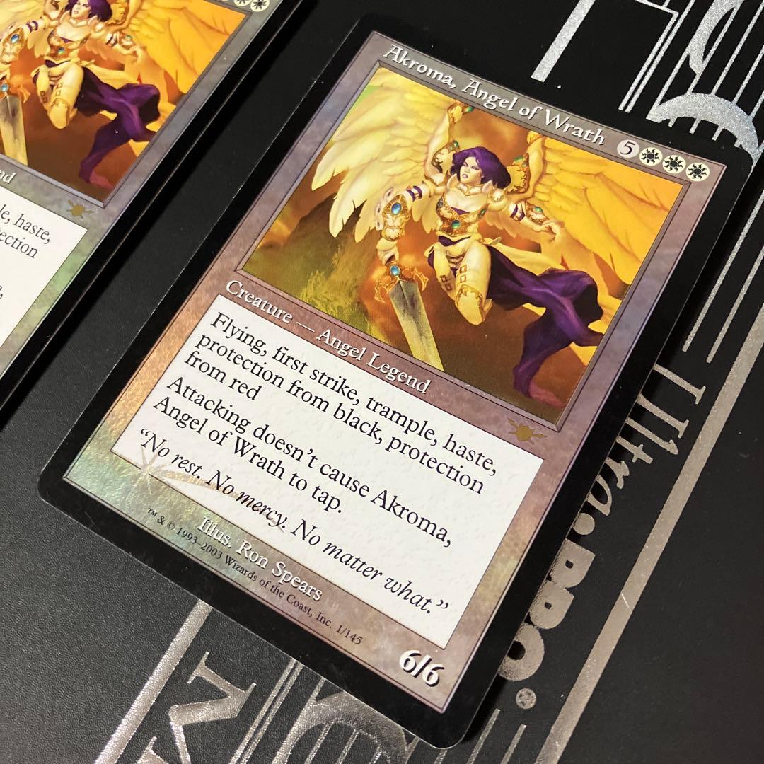 【初版Foil】 MTG 怒りの天使アクローマ　英語版　LGN　2枚セット