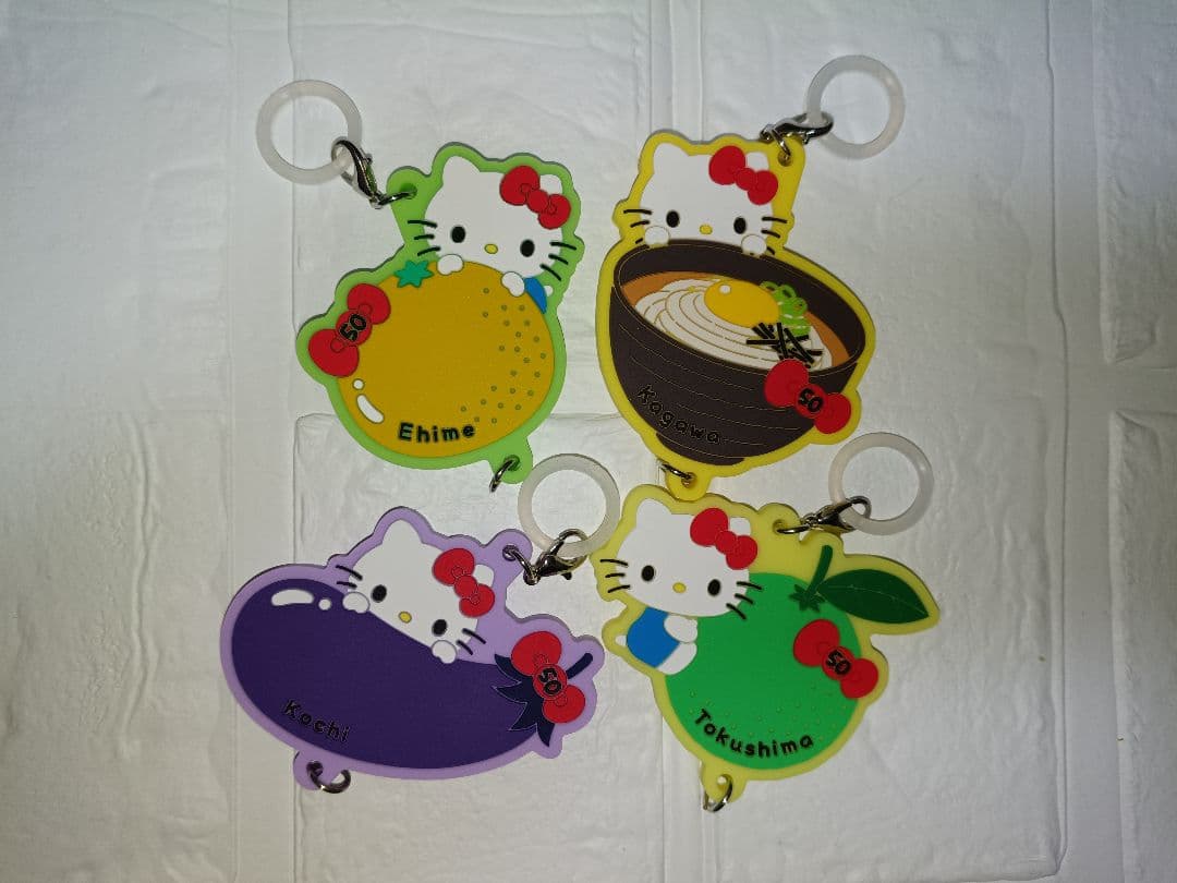ハローキティ ラバーストラップ 47都道府県コンプリート