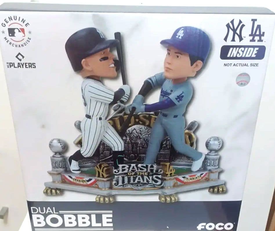 Star⭐️出品 大谷翔平　アーロンジャッジ　　ダブル　ボブルヘッド