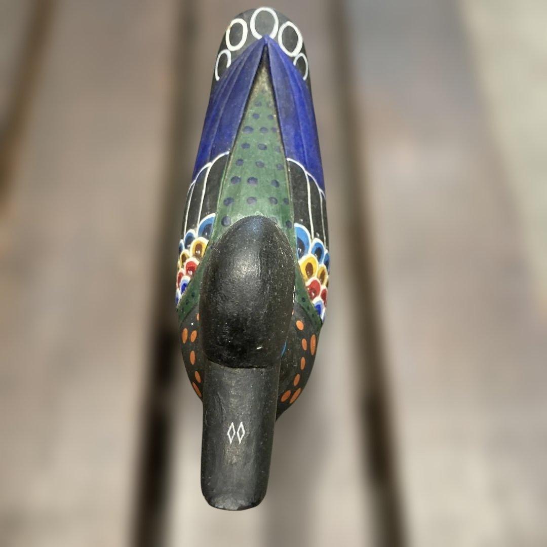 1930年代カラフルな木製デコイ イギリス製