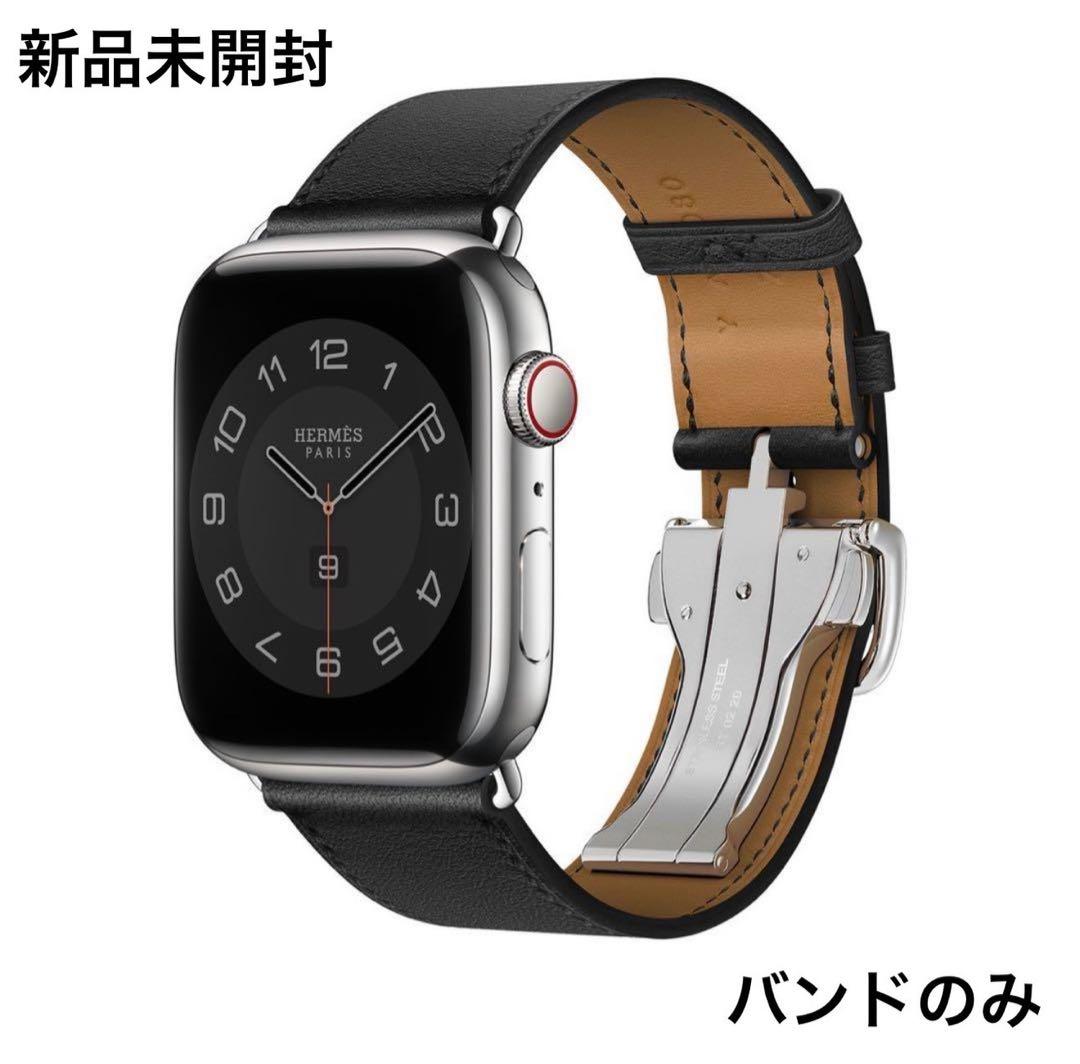 時計 AppleWatch Hermes Noir Deployment Buckle