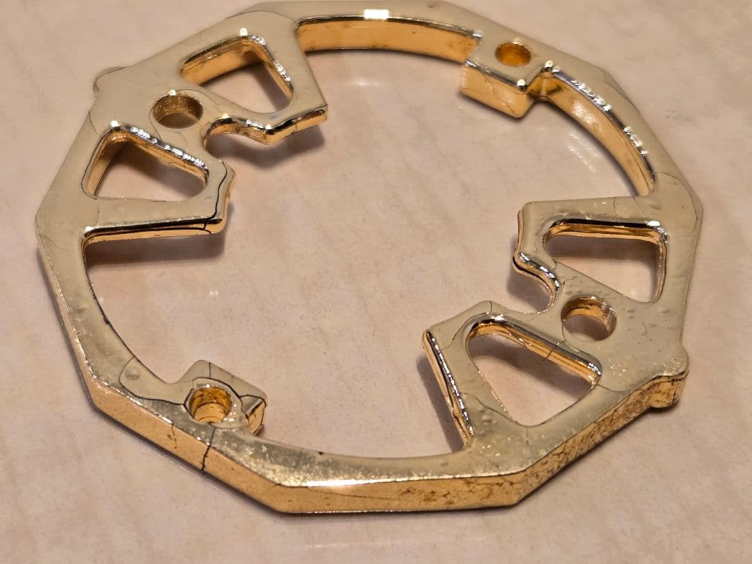 早めのパブロン　爆転シュートベイブレード　ダークドランザー金メッキ　盾付き