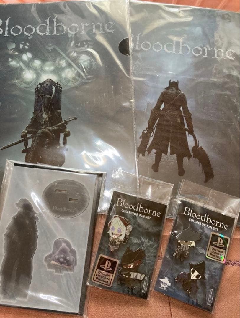 blood borneブラッドボーン クリアファイル ピンズ アクリルスタンド