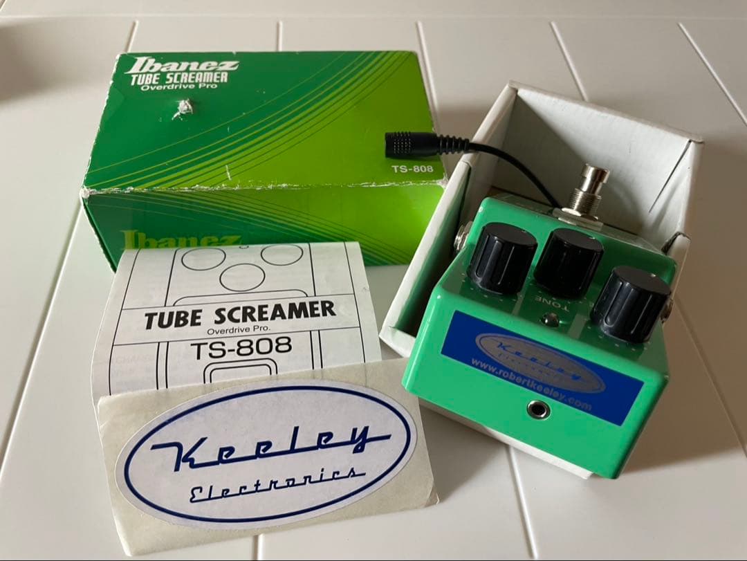 ギター Keeley mod Ibanez Tube Screamer TS808