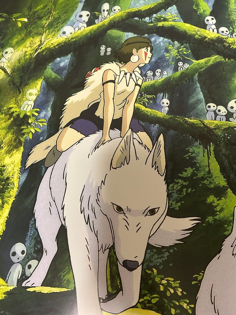 ☆もののけ姫☆B2☆ポスター☆非売品☆未使用☆当時物☆