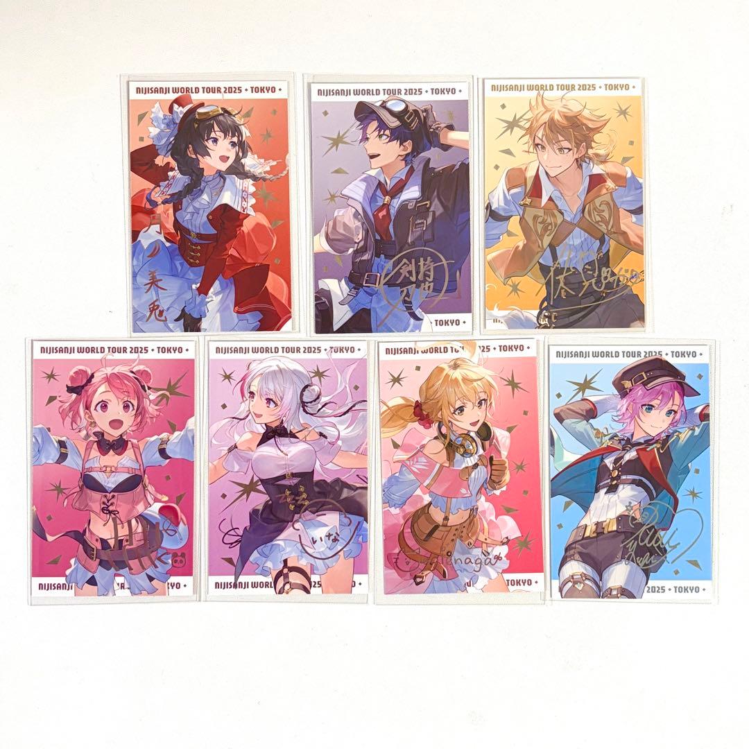 チェキ風カード にじさんじ 東京公演