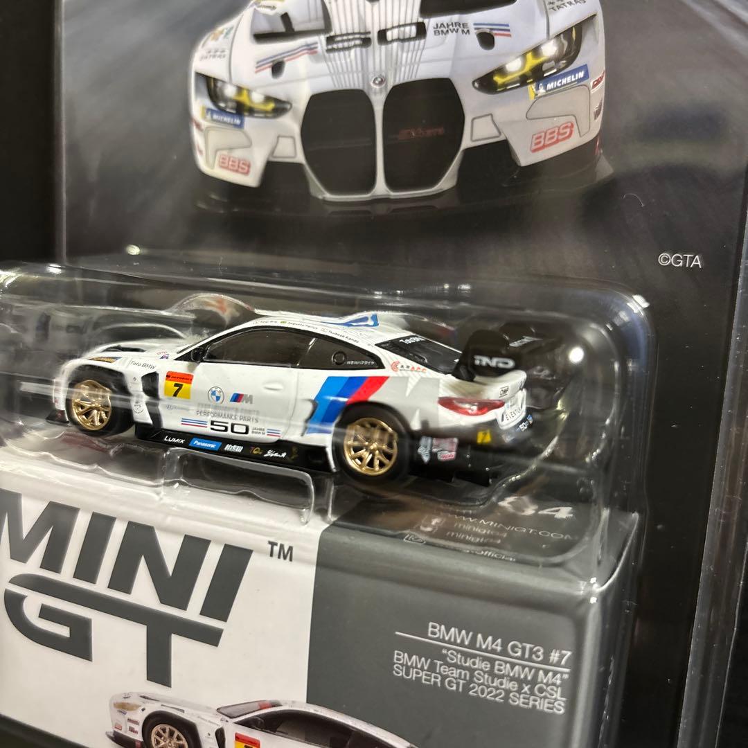 かすみ様限定MINI GT BMW M4 GT3 #7 Studie x CSL