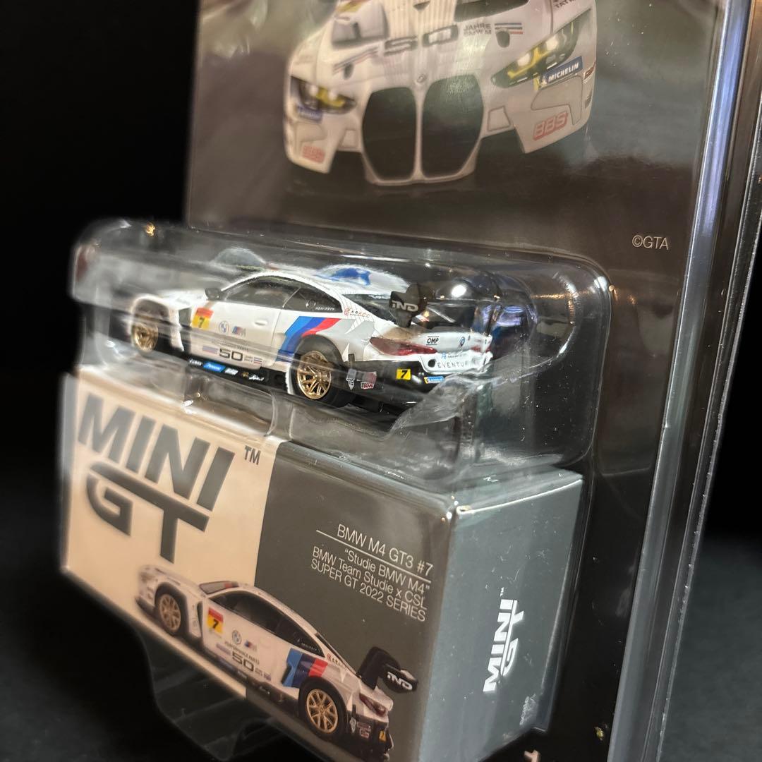 かすみ様限定MINI GT BMW M4 GT3 #7 Studie x CSL