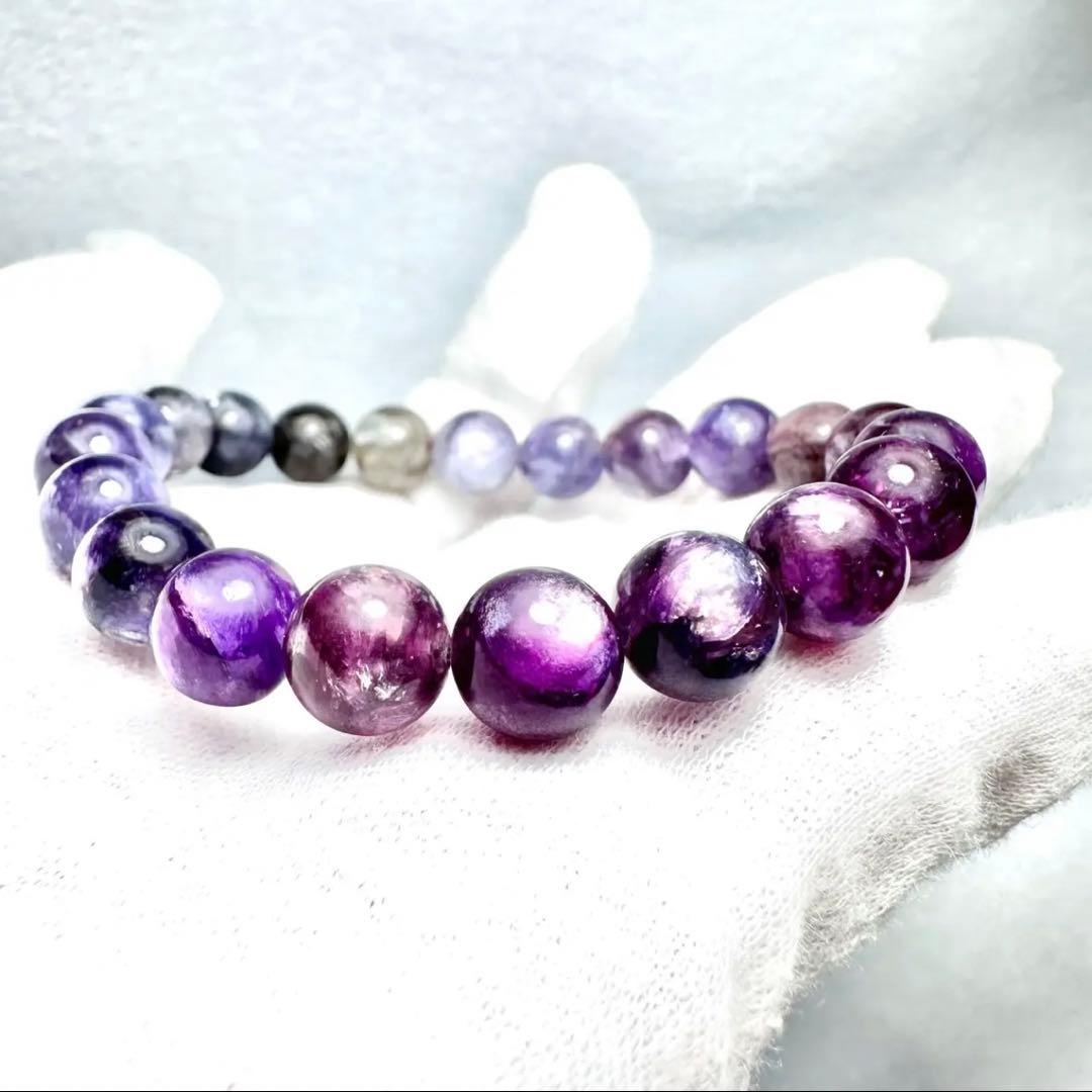 キラキラ！！　マルチカラーマイカ　ブレスレット