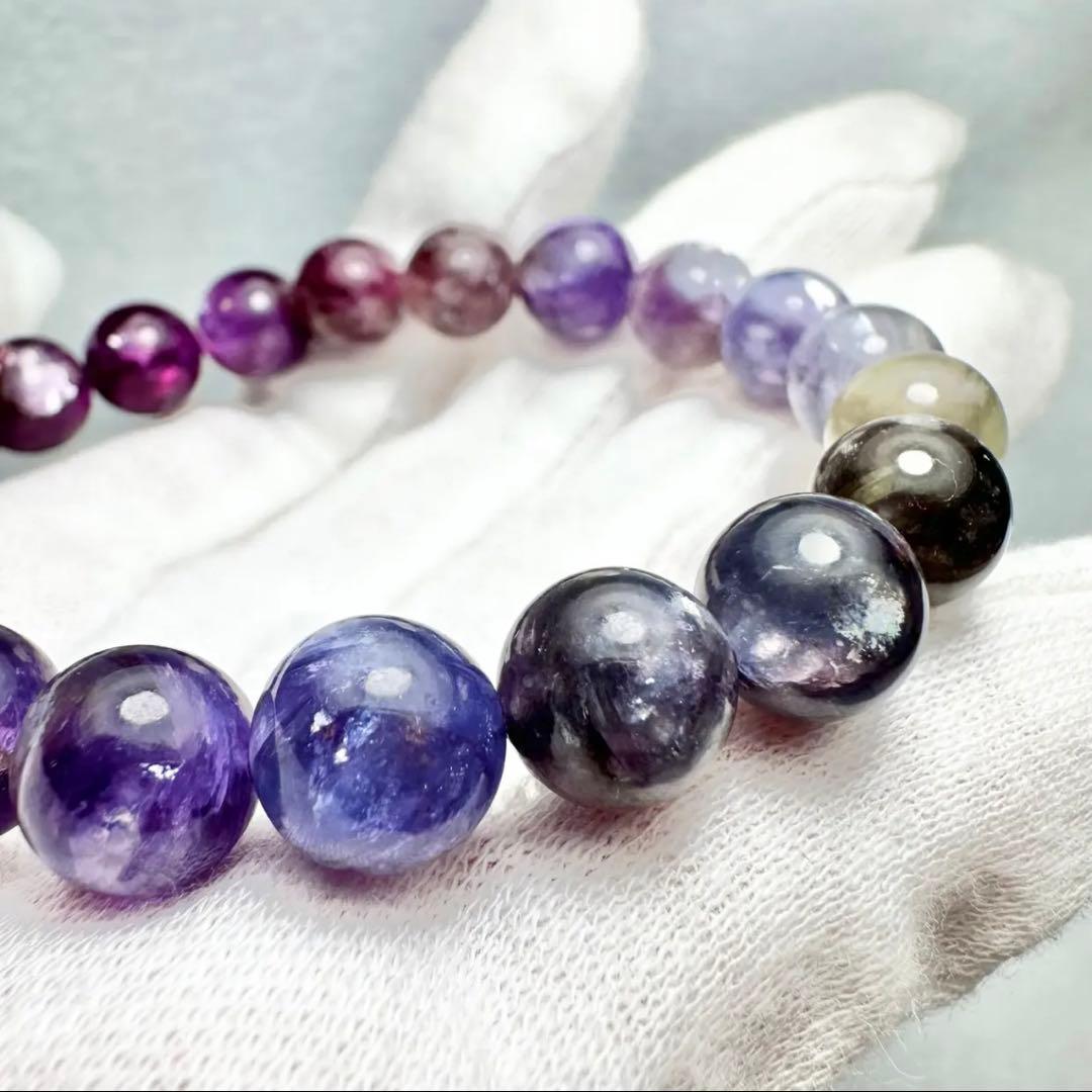 キラキラ！！　マルチカラーマイカ　ブレスレット