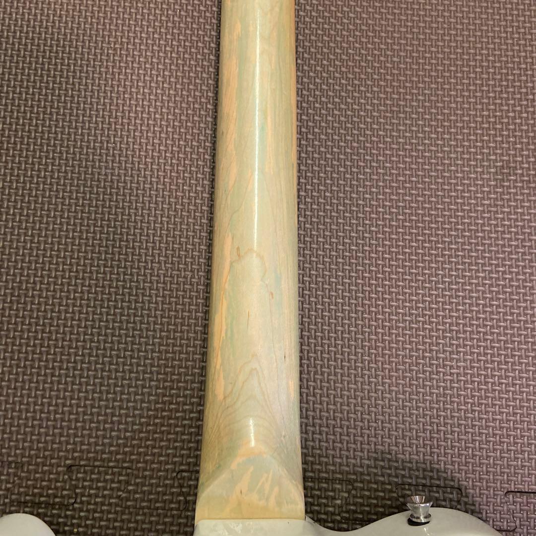 コンポーネント　テレキャスタータイプ エレキギター ホワイト