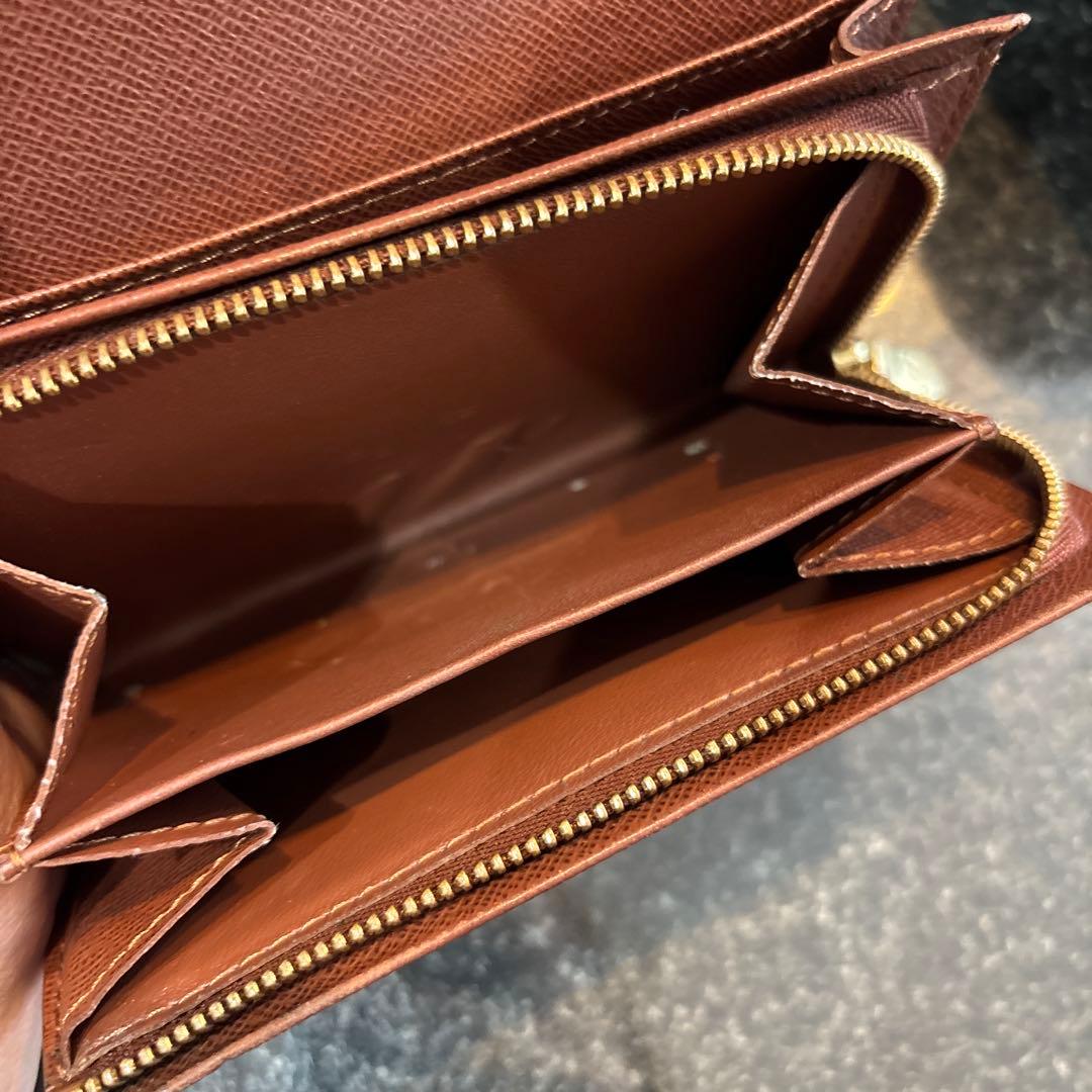 ルイヴィトン ポルトフォイユ トレゾール モノグラム 二つ折り財布
