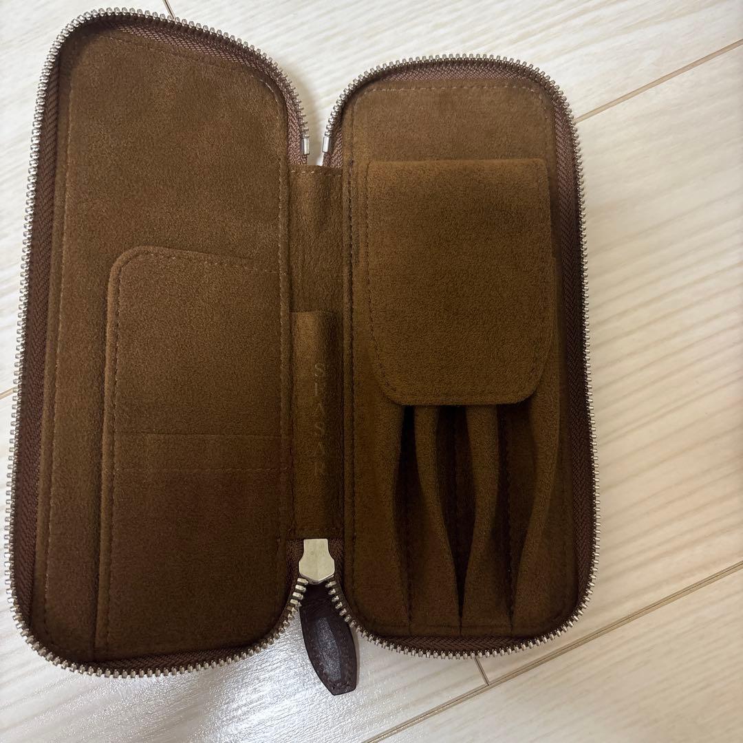 値下げ可能 SEASAR しーさー　ペンケース　Duct マルゴー　カスターニャ