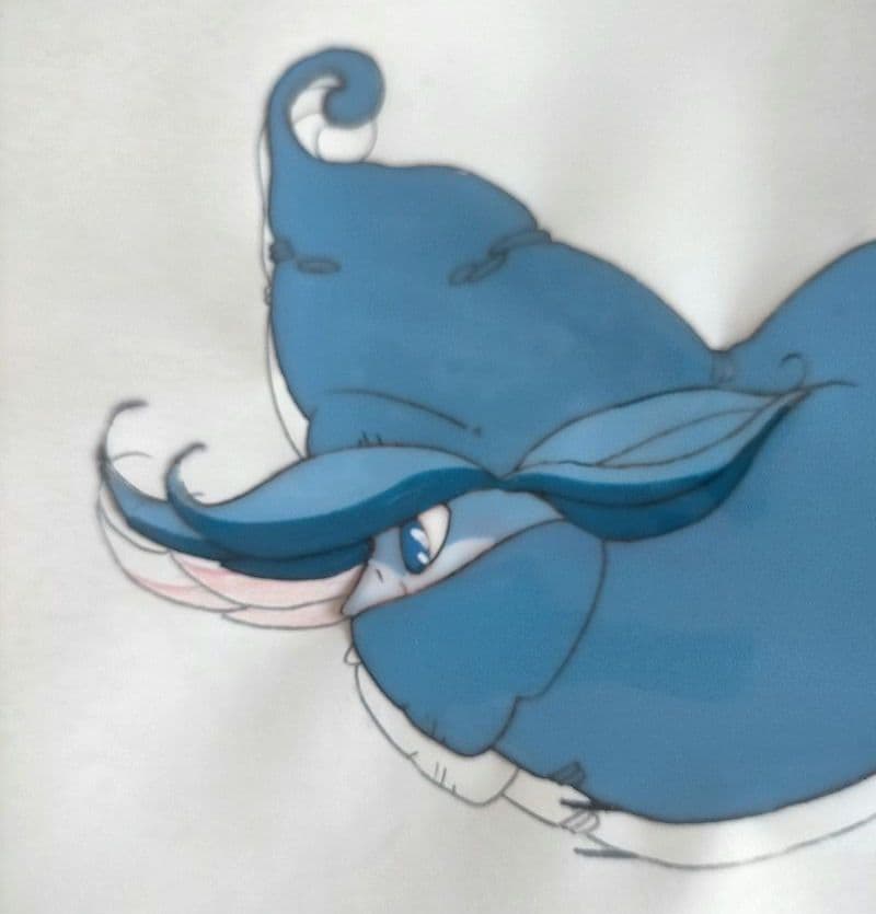 セル画　とんがり帽子のメモル　リュックマン