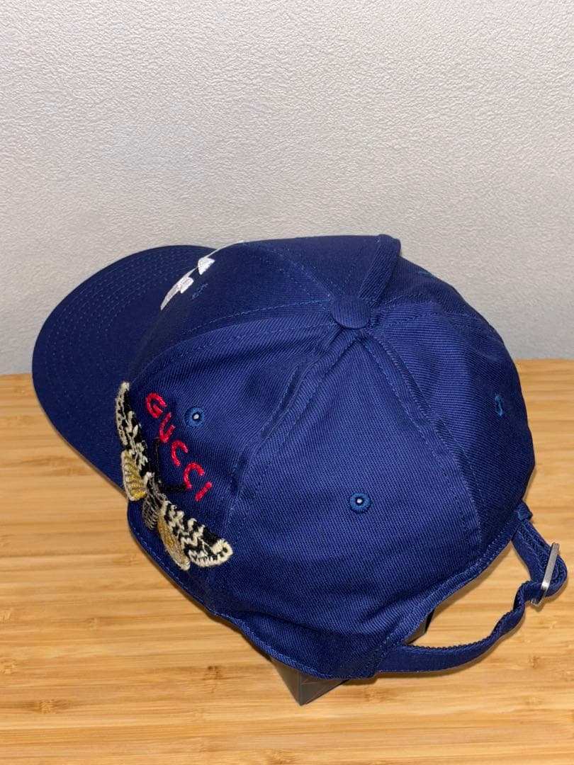 【 GUCCI 】NYヤンキース グッチ ベースボールキャップ 57-61cm