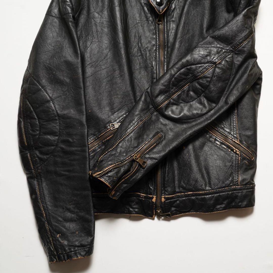 【つむじ【 】さん専用】della casa シングルライダースジャケット