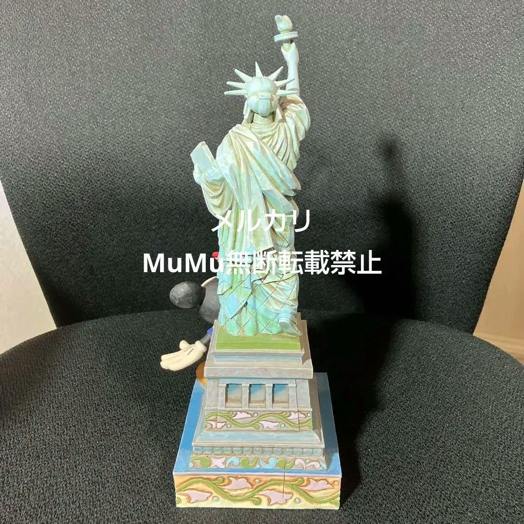 レア ミッキーマウス & 自由の女神 ヴィンテージ 置物